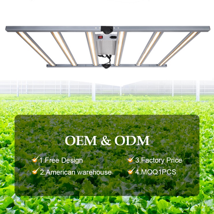 High PPFD LED Grow Light For 5x4FT Spaces
