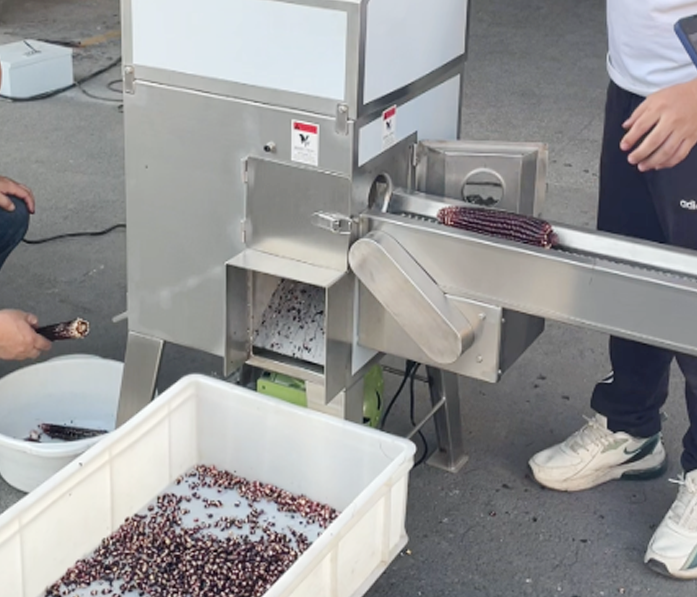sweet corn sheller