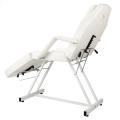 Beauty Salon Furniture Professional Spa Massage Bed Leather Adjustable Massage Table Facial Bed White SKU33929908