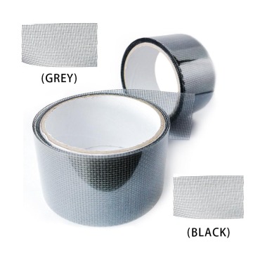 2M Screen Repair Tape Door Window Screen Repair Anti-Mosquito Tape Fiberglass Mesh Patch Waterproof Fiberglass Repair Tape