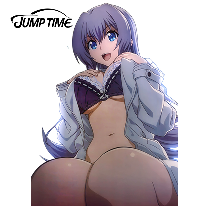 JumpTime 13cm x 9.3cm Ore Twintail ni Narimasu.Anime Car Bumper Decal 3D Car Stying Sexy Graphics Car Stickers and Decals