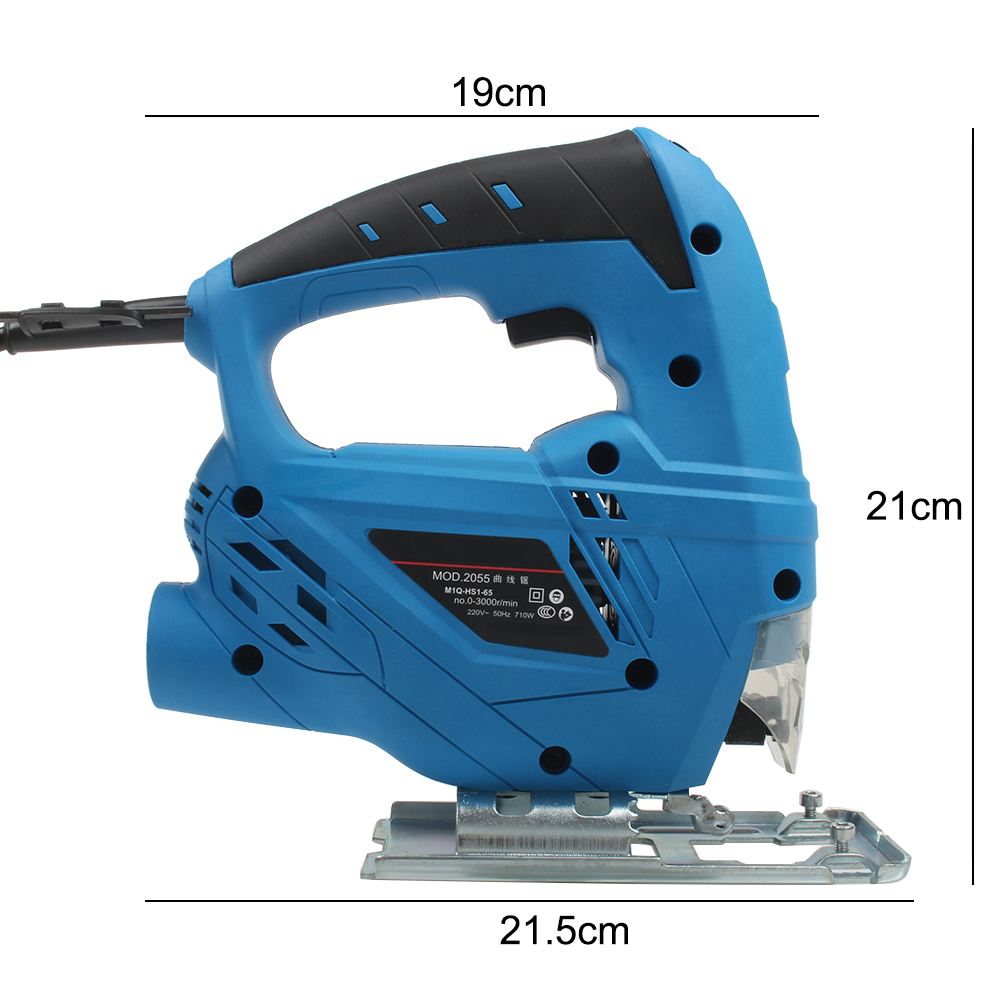 710W Electric curve saw woodworking Electric jigsaw metal wood gypsum board cutting tool for wooden