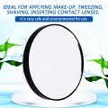 Portable Vanity Mini Pocket Round Makeup Mirrors 5X 10X 15X Magnifying Mirror With Two Suction Cups Compact Cosmetic Mirror Tool