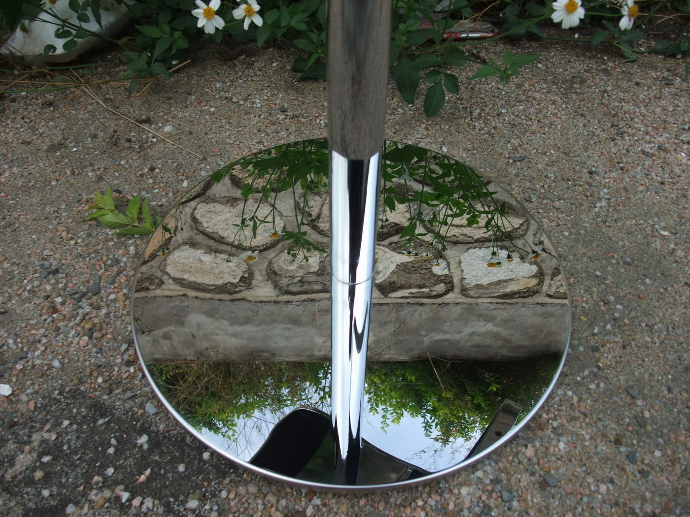 mirror shine stainless steel of lem stool