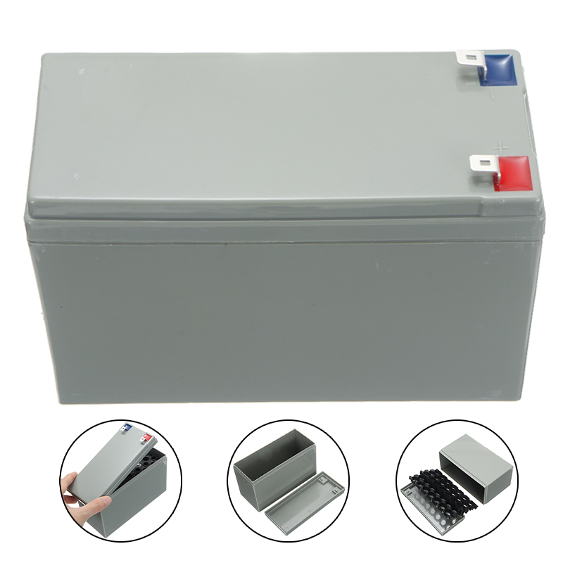 For 18650 Powerwall Batteries Pack DIY 12V 3 Series 7 Parallel Lithium Battery Case and Holder Special Plastic Box