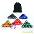 50pcs Assorted Different Colors D10 Pack, 5X10pcs 10 Sides Dice Marble Polyhedral Dice D10 Set