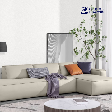 Gray Fabric Sofa for Contemporary Living Room