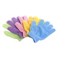 1Pc Shower Bath Glove Exfoliating Wash Skin Spa Massage Body Back Scrub Scrubber