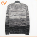 Gradient Color  Cotton Pullover Fashion Men Sweater