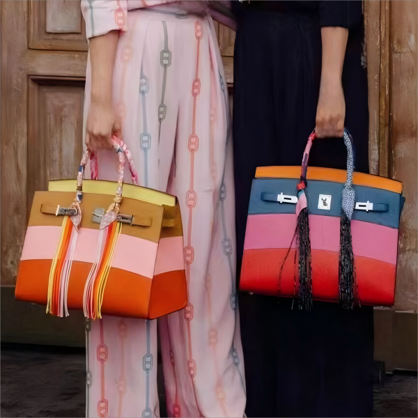 Fashionable Leather Patchwork Tote