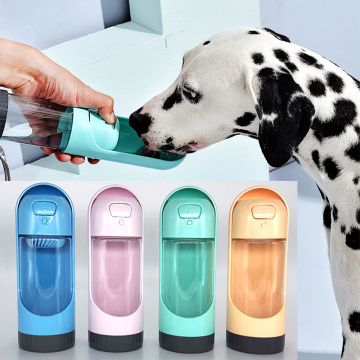 Portable Dog water bottle Bowl Waterer for pet Dog gourd drinker Feeder Travel Puppy Drinking Outdoor Dispenser Accessories