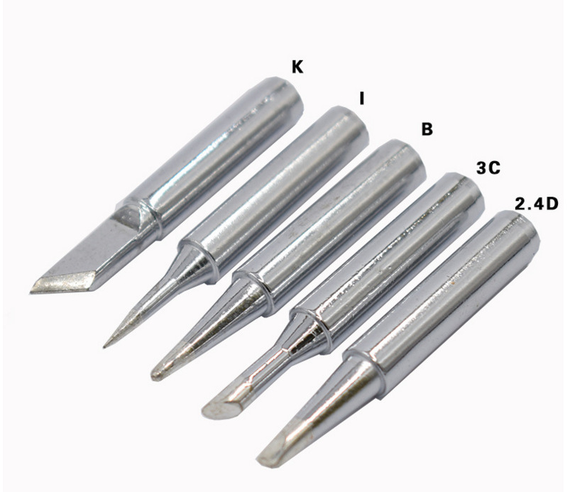 DGKS Soldering Station Conical Bevel 60W Solder Iron Tip 5pcs Electric Soldering Irons