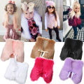 PUDCOCO Fashion Autumn Kids Baby Girls Faux Fur Vest Waistcoat Child Warm Winter Coat Outwear Jacket 6M-5Y