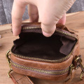 AETOO Casual cowhide leather messenger bag small shoulder bag men mini bag genuine leather summer flaps phone bags