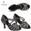 Suede Sole Dance Shoes Samba Heels Shoes Woman Salsa Tango Women Shoes Shoes Latin Dance Latin Ballroom Dancing Shoes JuseDanc