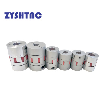 Free shipping 4Pcs/lot Aluminium Plum Flexible Shaft Coupling D25 L30 Stepper Motor Connector Flexible Coupler 5mm To 12mm