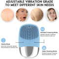 USB Electric Facial Cleansing Brush Skin Massager Silicone Sonic Vibration Face Cleaner Deep Pore Cleaning Face Cleansing Brush