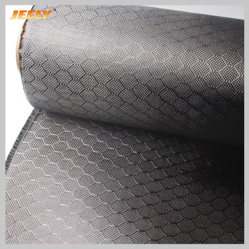 3K 240gsm 0.30mm 1m*0.5m Hexagonal Carbon Fiber Fabric Black Colour/ 3k 200gsm Yellow Black Carbon Aramid Honeycomb Fabric