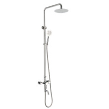 Chrome Constant temperature stainless steel shower set