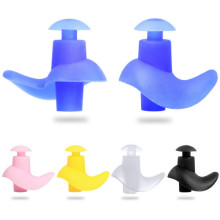 Earplugs Protective Ear Plugs Silicone Soft Waterproof Anti-noise Earbud Protector Swimming Showering Water Sports