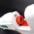 Free Shipping 60W 100W Double Power DIY Hot Melt Glue Gun Black Sticks Trigger Art Craft Repair Tool with Light HJ021-1