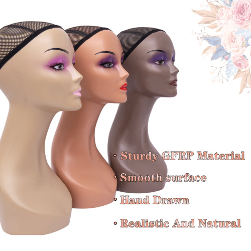 Female Makeup Display Wig Mannequin Heads For Wigs Supplier, Supply Various Female Makeup Display Wig Mannequin Heads For Wigs of High Quality