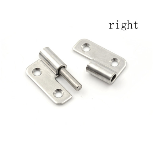 1Pcs 1.5 Inch Long Stainless Steel Self-Closing Corner Draw Door Hinge For Home Window Cabinet Tool Box Mounting Doors Hinges