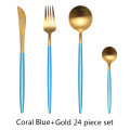 Coral blue Gold