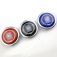 Universal ND Horn Cover Metal + Plastic Modified Car Horn Button Racing Car Steering Wheel Horn Cover