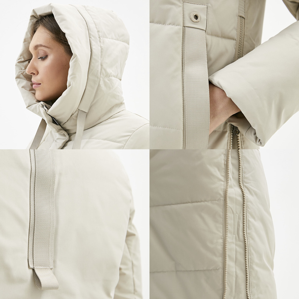 icebear 2020 winter long coat Ladies classic high-quality cotton parka Fashionable ladies winter coat GWD20157I