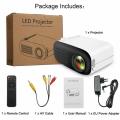 Mini LCD Projector projection 7000 Lumens Full HD 1080P Home Cinema Theater USB AV HDMI compatible