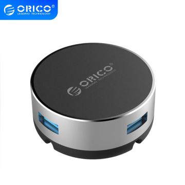 ORICO USB HUB Aluminum 3 Port USB3.0 Circular HUB with Mouse Cable Management USB Splitter for iMac Computer Laptop Accessories