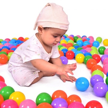 100Pcs/Lot 5.5CM Diameter Colorful Ball Pits Soft Ocean Balls Funny Baby Kids Swim Playing Ball Pits Toy for Play Tent Pool