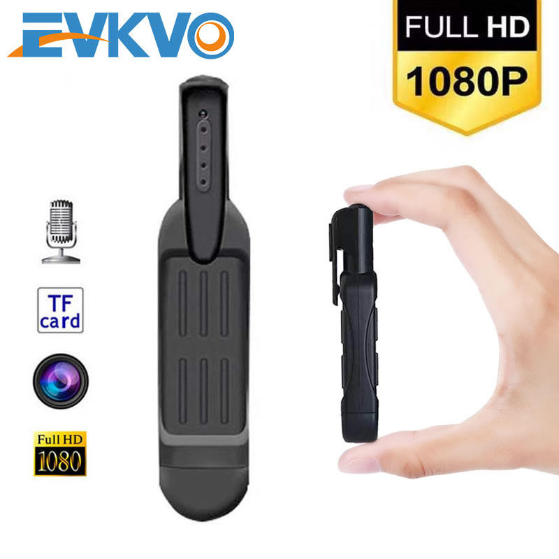 T189 Mini Camera Full HD 1080P Secret Camera Wearable Small Pen Camera Mini DVR Digital Mini DV Camera Max Support 32GB Card