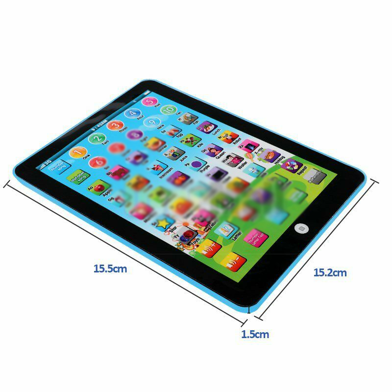 Mini Laptop Learning Tablet Toy Pad Children Kids Educational Learning Machine Toy Kid Baby Interactive Gift Math Study Tablet