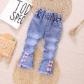 Fall Fashion Pants Girls Jeans Toddler Trousers Baby Clothes Kids Denim Girls Pants Bottom Jean Fille Children Clothing 6M-7T