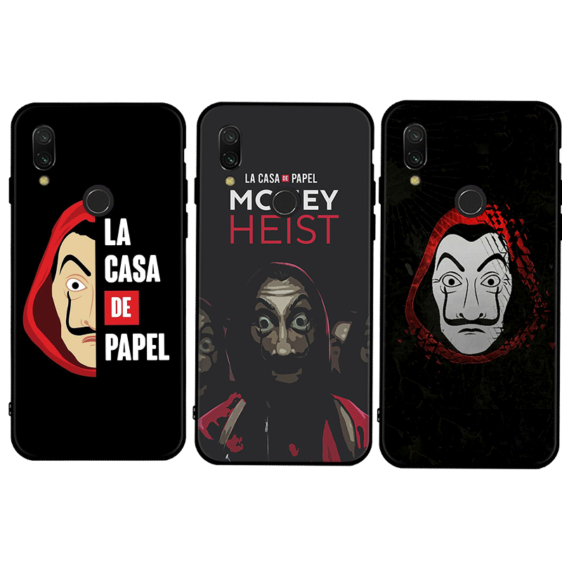 Popular Money Heist House Mobile Phone Cover Case For Xiaomi Mi 6 8 A2 Lite 9 A3 9T Pro CC9E 5X 6X F1 9 SE luxury