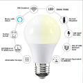 Smart Light Bulb APP Remote Control LED Smart WIFI Bulb LED Light Adjustment Connect For Amazon Alexa Google Home E27 B22