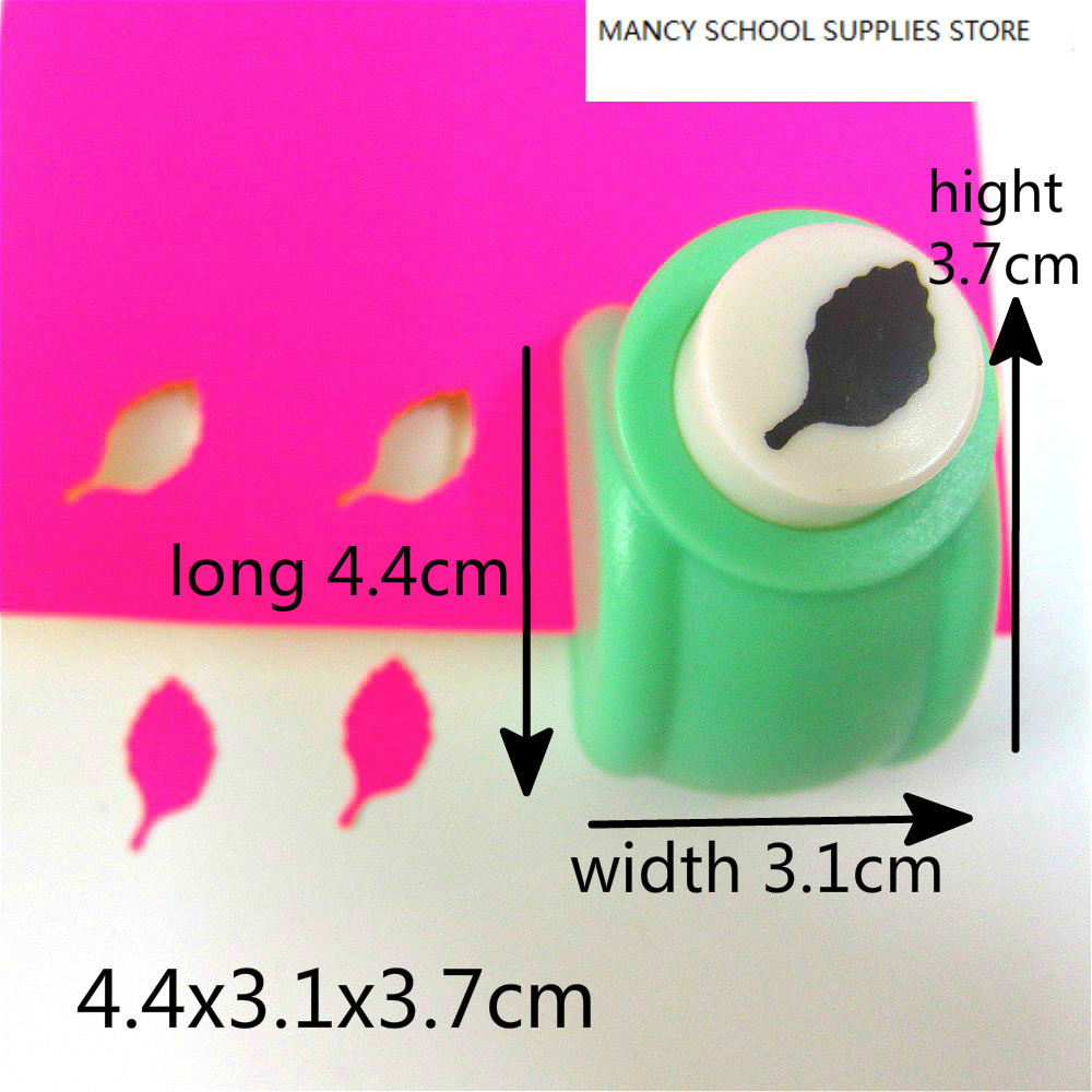 1pc Medium 18mm Paper Leaf Punch For Scrapbooking Craft Punches Diy Handmade Cutter Tag Card Holo Cutter Tools Cortador De Papel