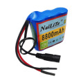 New original 12V 8800mah 18650 lithium ion rechargeable battery pack DC, suitable for CCTV camera Cam Monitor 3A Battery + 12.6V
