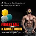 2020 Hot Food-grade Silica Gel JawLine Exercise Ball Trainin Fitness Ball Neck Facial Fitness Ball Jawr size Jaw Muscle Trainer