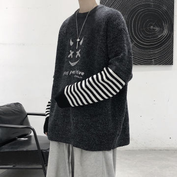 Privathinker 2020 Autumn New Men's Sweater Casual Oversize Fashion Korean Streetwear Clothing Woman Winter Hip Hop Pullovers