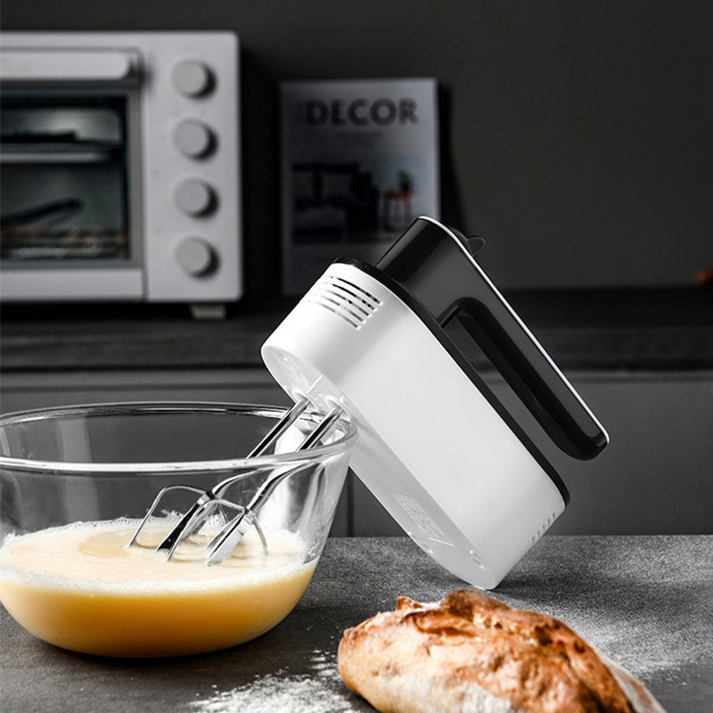 5 Speeds Electric Food Mixer Handheld Dough Blender Egg Beater Kitchen Automatic Cream Maker Machine Household Food Blender