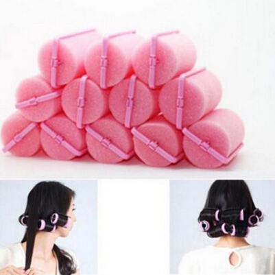 Sponge Hair Styling Foam Hair Rollers Curler Hairdressing tool New 12 Pcs New Hot Soft DIY Styling Tools