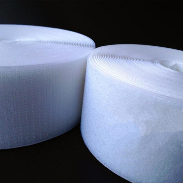 80mm White and Black Hook and Loop Tape ( no glue ) / Roll - 1M/pair Sew On Strap MST01/02-8