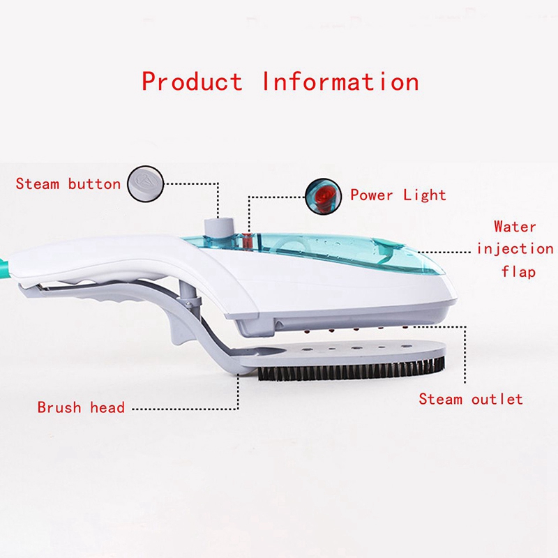 Multifunction Handheld Garment Steamer Mini Electric Steam Iron Kit For Clothes Fabric Steamer Generator For Home Travelling(Eu