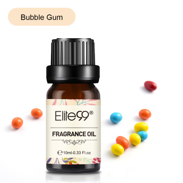 Elite99 Flower Fruit Essential Oil for Humidifier Fragrance Lamp Bubble Gum Mandarin Honeysuckle Sea Breeze Baby Powder Oil 10ml