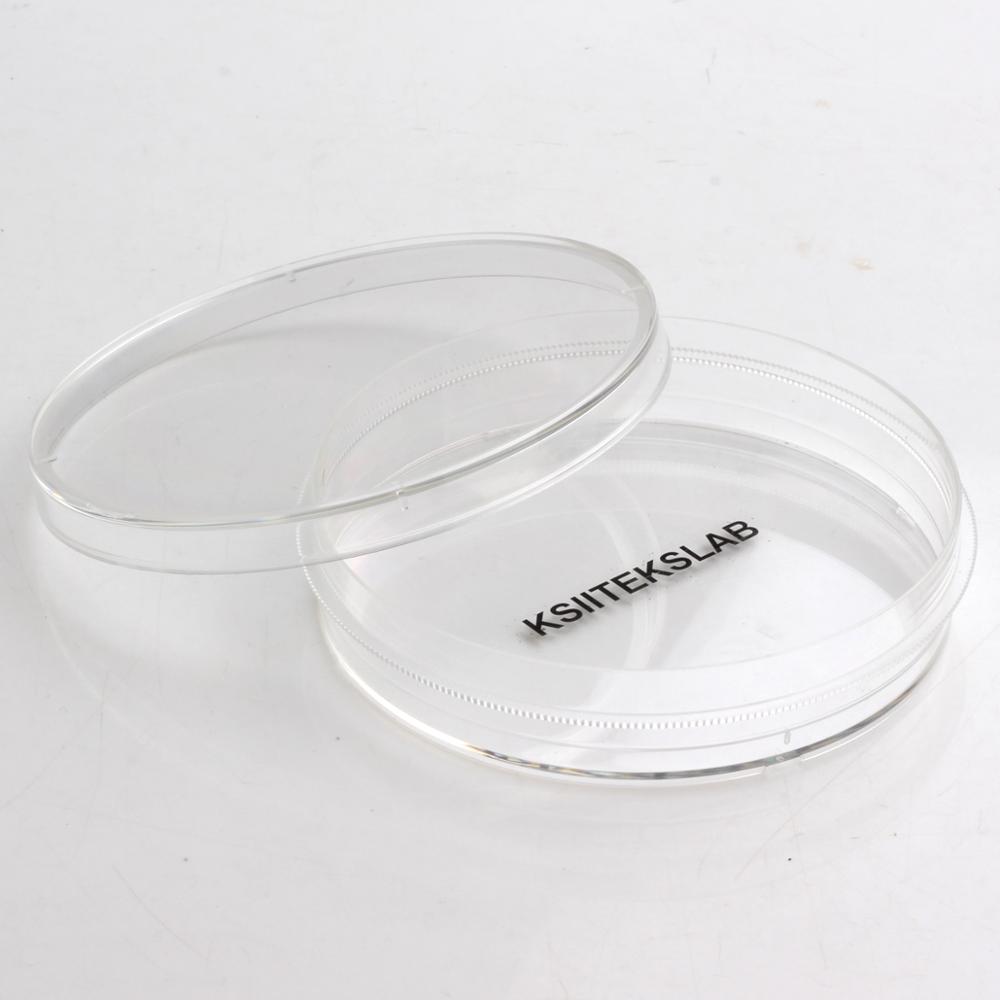 KSIITEKSLAB Petri Dish with Lid, 100 mm/15 mm, 10/Pack