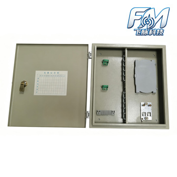 Indoor Metal Fiber Optic Splice and Distribution Box