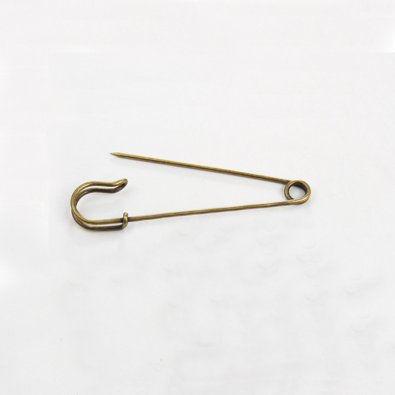 3pcs Bronze Plated 2/3/4/5/6 Hole Brooch Findings Safety Pins Connector Dangle DIY Making Charms Pendant Needle Jewelry C17